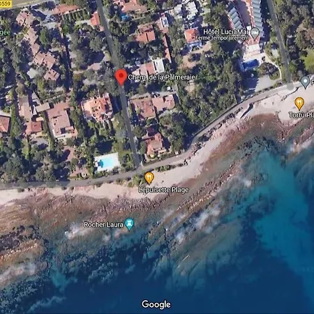 Jardin Piscine Climatisatisation Acces Apartamento Saint-Raphaël